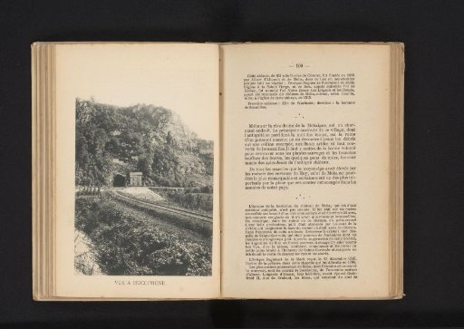 View of a railway tunnel near Huccorgne