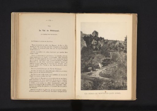 View of the ruins of Château de Survillers