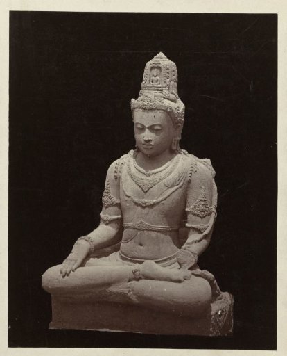 Djokjokarta (Klaring) (r. Djokjokarta) Bodhisattva Avalokiteshvara displaying the varadamudra, probably from Candi Plaosan (Former Klaring collection). Yogyakarta, Yogyakarta district, D.I. Yogyakarta province, 9th century.