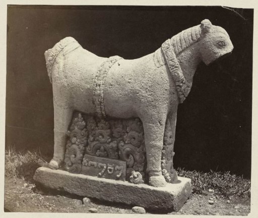Dated horse-like hybrid, said to come from Bogem. Kediri, Kediri district, East Java province, 1360-1361 AD