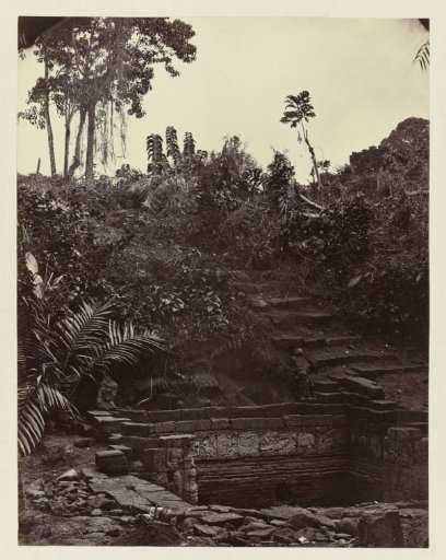 Spa Town and Immediate Surroundings near Candi Panataran on Java, Indonesia