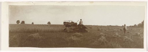 Peasant with plough and a team of horses in Great Britain
