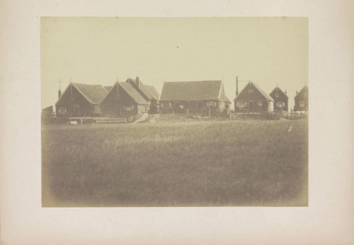 Houses on the island of Marken