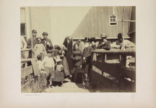 Inhabitants of the island of Marken
