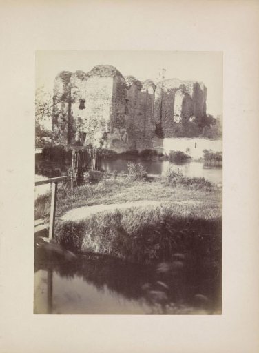 Ruins of Brederode Castle in Santpoort