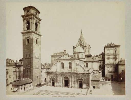 Church of St. John the Baptist at Piazza St. John, Turin, Italy