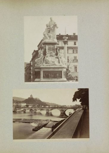 Monument to Camillo Benso Conte di Cavour by Giovanni Battista Duprè in Turin