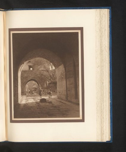 View of Two Gates in Peking