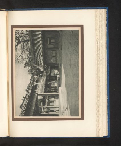View of a courtyard in Peking