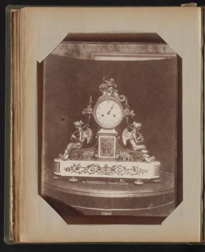 Clock in Empire style