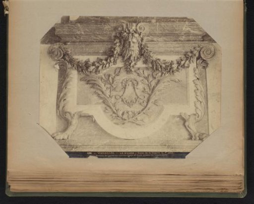 Copper and gilded ornament