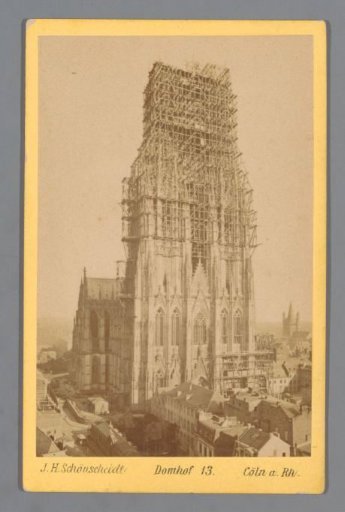 View of the West Side of Cologne Cathedral