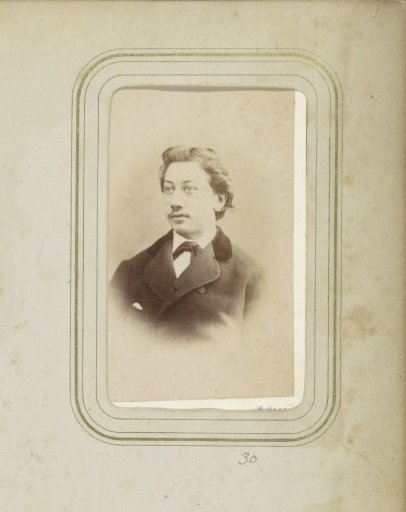 Portrait of a man in a coat