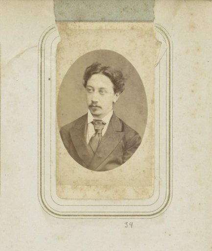 Portrait of a man with a necktie