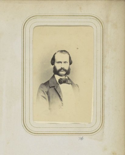 Portrait of Ferdinand Theodoor Pahud de Mortanges, Resident of the Preanger Regencies (NI), later member of the municipal council of Maarsseveen