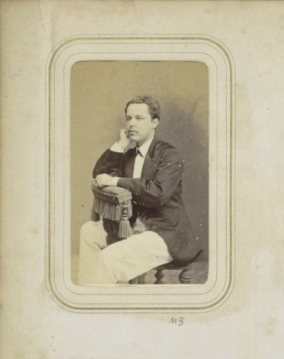 Portrait of a man with a cigar