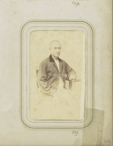 Portrait of a man in a coat