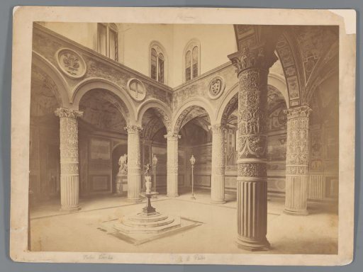 Courtyard of the Palazzo Vecchio, Florence