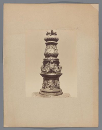 Pillar Decorated with Relief