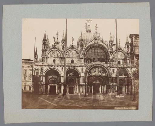 West Facade of San Marco, Venice