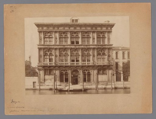 Palazzo Vendramin Calergi on the Grand Canal, Venice