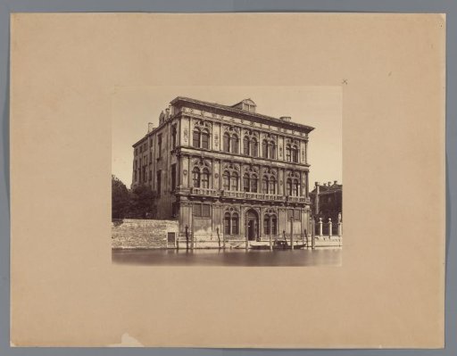 View of the Palazzo Vendramin Calergi on the Grand Canal, Venice