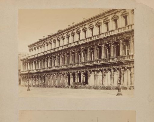 View of Café Florian on the Piazza San Marco in Venice