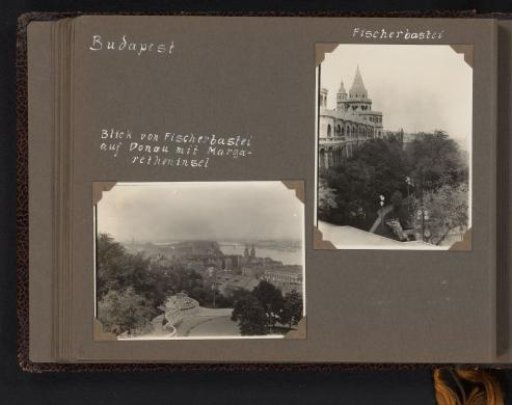 Two Views of Budapest and the Fisherman's Bastion