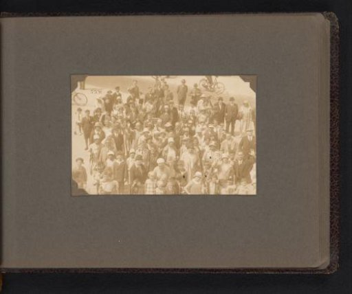 Group Portrait on a Terrace in Scheveningen