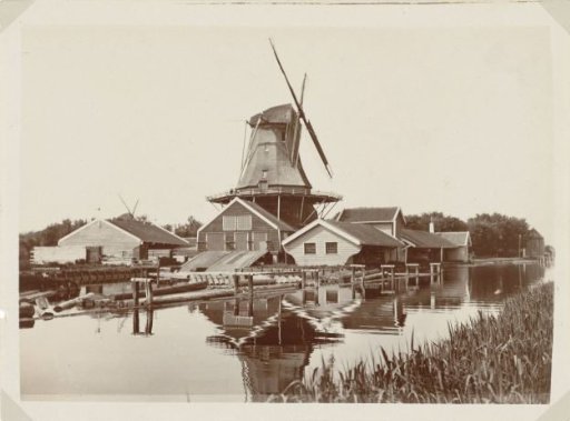 Sawmill Teengs on the Purmerringvaart, Edam, Netherlands
