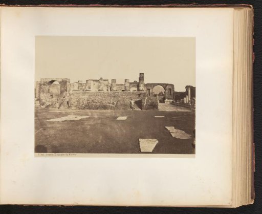 Ruin of the Temple of Jupiter, Pompeii