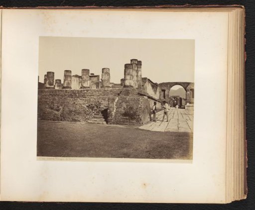Ruin of the Temple of Jupiter, Pompeii