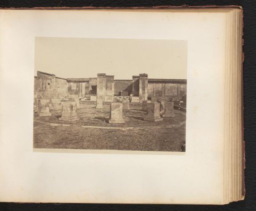 Ruin of the Temple of Augustus, Pompeii