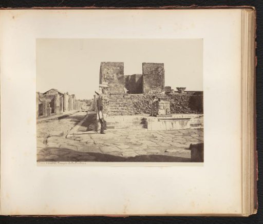 Remains of the Temple of Fortuna Augusta, Pompeii