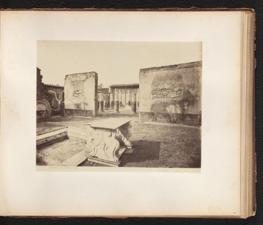 Remains of the house of Meleager, Pompeii