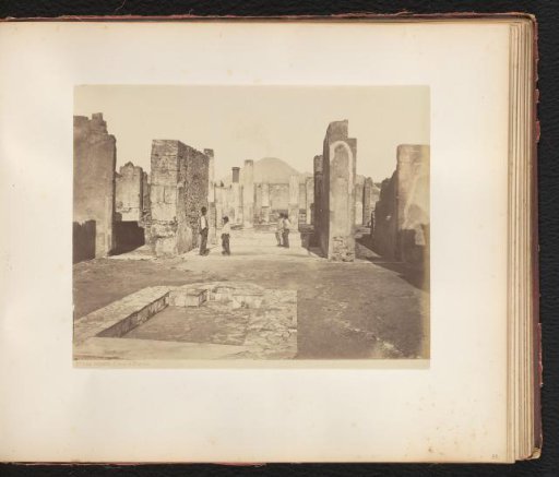 Remains of the house of Pansa, Pompeii