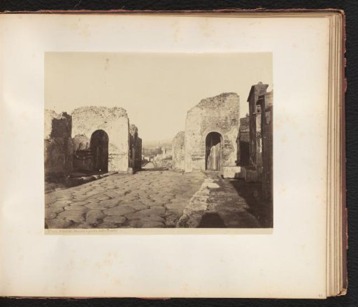 Remains of the Herculaneum Gate, Pompeii