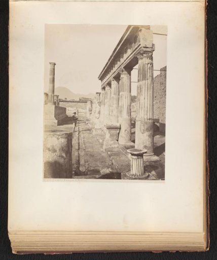 Ruin of the Temple of Venus, Pompeii