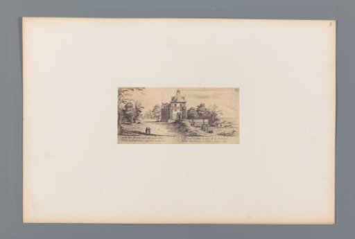 Photographic reproduction of a design for the grotto at the Château of Meudon