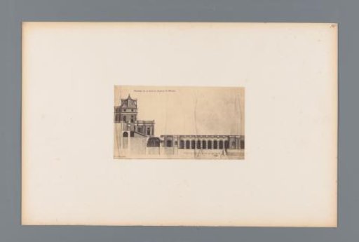Photographic reproduction of a design for the grotto of the Château de Meudon by Jean Marot
