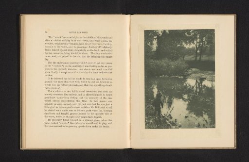 Boy on the bank of a body of water