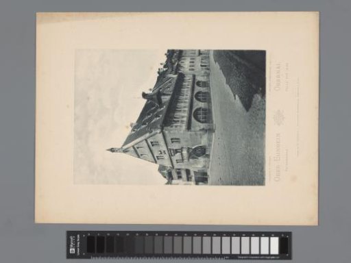 View of the Fruchthalle at Obernai