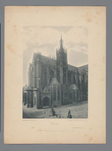 View of Metz Cathedral