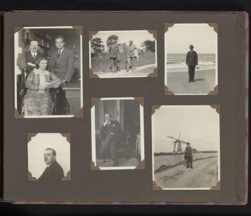 Portraits of Herman Besselaar and his parents