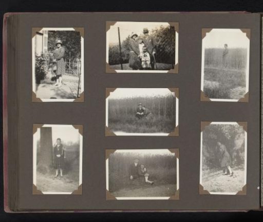 Seven portraits of acquaintances of Herman Besselaar and Berti Hoppe