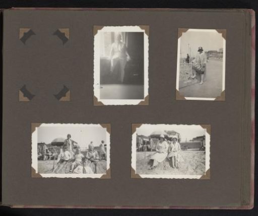 Four portraits of acquaintances of Herman Besselaar and Berti Hoppe