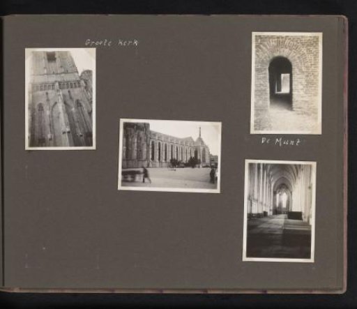 Views of the Great or Lebuïnus Church and the Mint in Deventer
