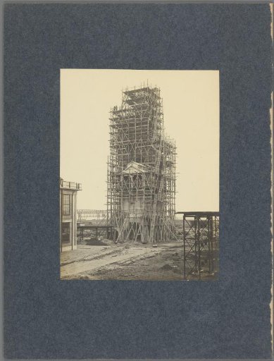 Coke ovens in the scaffolding in the Keilehaven