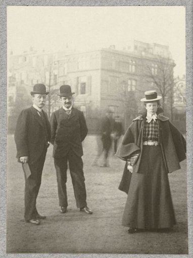 Portrait of J.B. Aug. Kessler, Henri Deterding and An Kessler