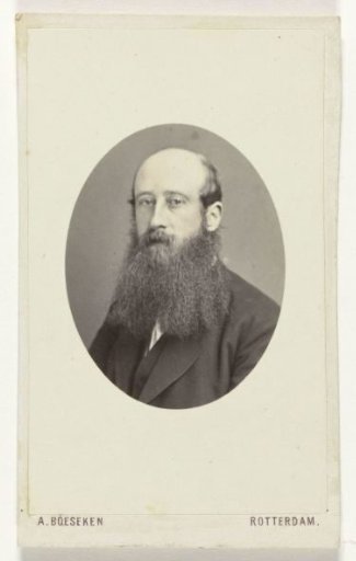 Portrait of broker J. N. van Houten Jr